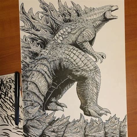 View 21 How To Draw A Godzilla King Of The Monsters - studyquotezone