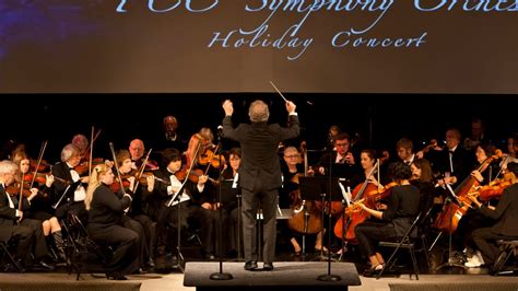 Orchestra to Perform Holiday Concert in Greenville - Pitt Community College