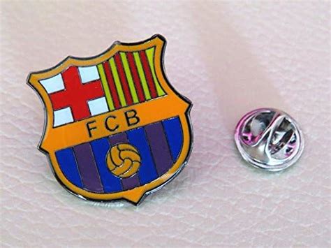 Amazon.com: Fc Barcelona Soccer Football Badge/Emblem/Logo Pin Button : Sports & Outdoors