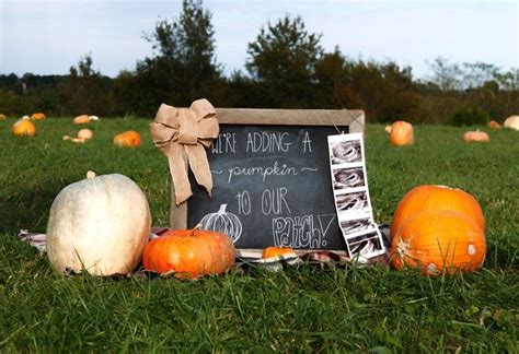 Fall baby announcement at the pumpkin patch! Baby Announcement Cake, Thanksgiving Baby ...