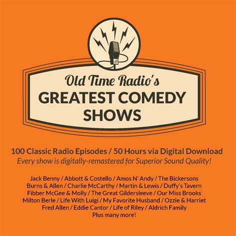 100 Radio Shows | Own the Greatest Old-Time Radio Shows of All-Time!