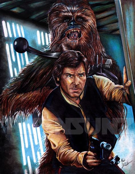 Han Solo and Chewbacca by Twynsunz on DeviantArt