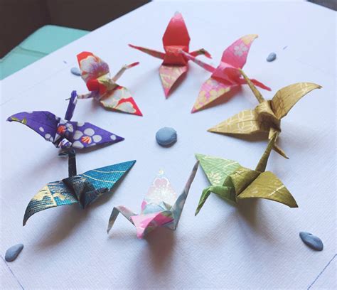 Origami Wall Art Origami Crane Origami Gift Paper Wall Art | Etsy