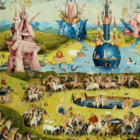 The Garden of Earthly Delights Hieronymus Bosch Triptych - Etsy