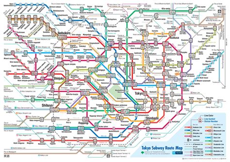 Tokyo subway maps: A guide to finding high-resolution maps of every ...