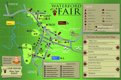 2017 Waterford Fair Map