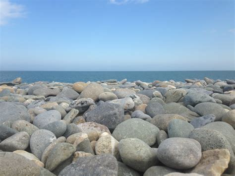 Free Images : sea, coast, sand, rock, ocean, shore, pebble, material, breakwater, cape, wind ...