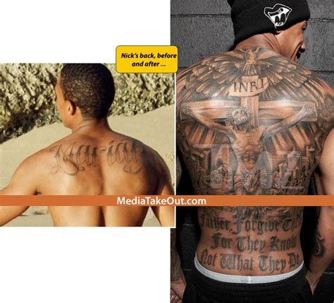 Nick cannon back tattoo information | Trending