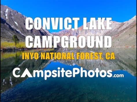 Convict Lake Campground Map | Dakota Map