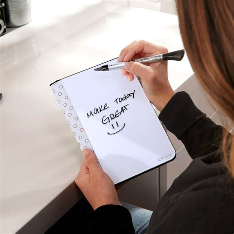 Quartet Portable Glass Dry-Erase Pad 5 x 8 Small Whiteboard Black - Desktop - Walmart.com ...