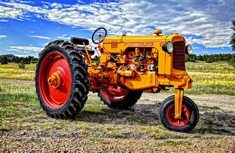 1949 Minneapolis Moline Tractor Photograph by Ken Smith