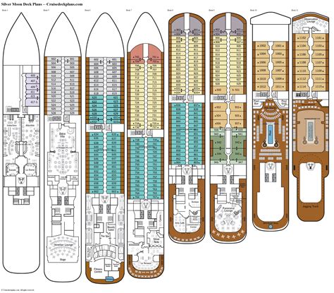 Silver Moon Deck Plans, Diagrams, Pictures, Video