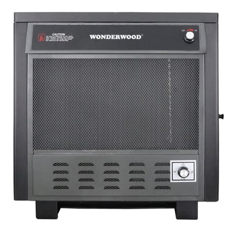 United States Stove Company Wonderwood Black Wood Heater Circulator by United States Stove ...