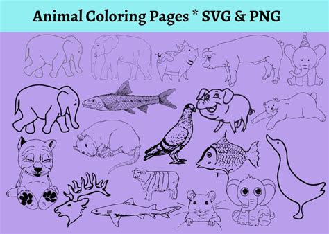 Printable Coloring Pages Kids Coloring Page Digital Download - Etsy ...