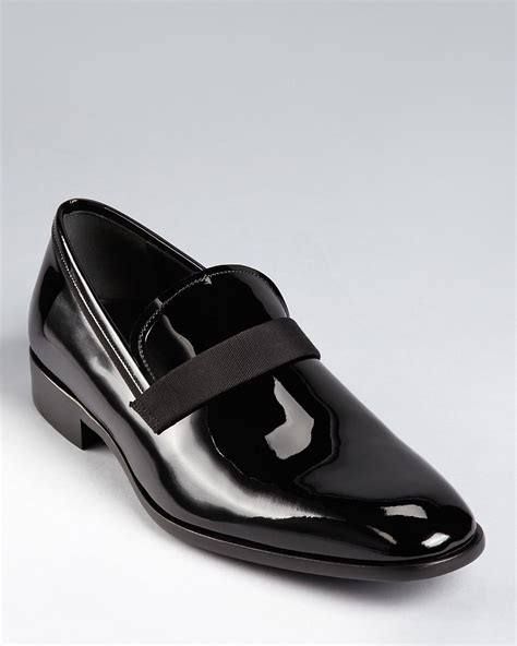 Salvatore Ferragamo Men's Formal Loafer Dress Shoes with Banded Accent ...