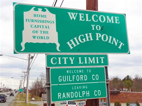 Geographically Yours Welcome: High Point, North Carolina