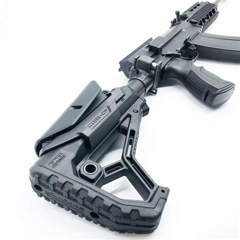 FAB Defense buttstock GL Core with cheek riser black | VZ58 USA