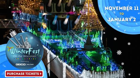 WinterFest on the Wisconsin Set to Open with 300,000 Additional Lights - Nauticus & The ...