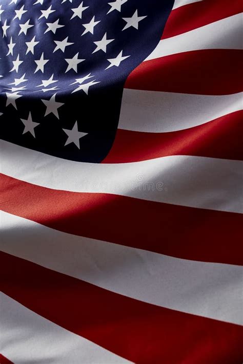 Close Up American Flag Wave Stock Photo - Image of wallpaper, shape: 152007364