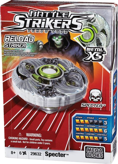 Mega Bloks Magnext Battle Strikers Metal XS Striker - Specter: Amazon ...