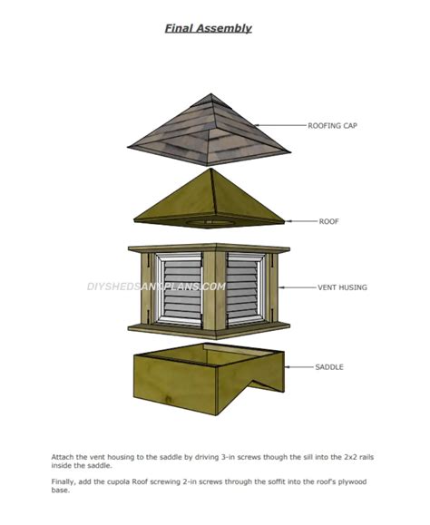 Cupola Plans | How To Build A Cupola | Free | DIY