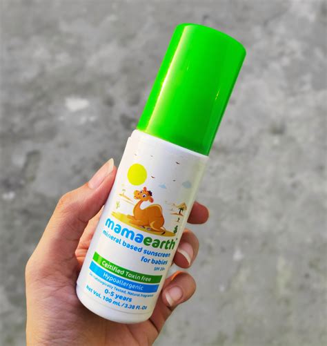 Mamaearth Mineral Based Sunscreen Review - Glow With Nishi