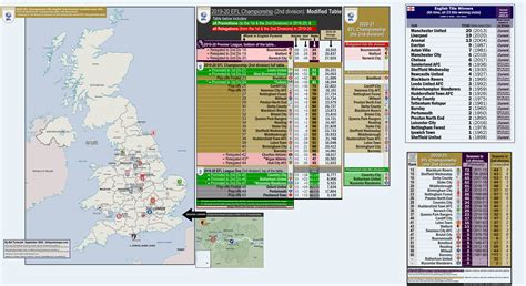 Premier League Teams Map 2021 / September 2020 mit dem derby zwischen ...