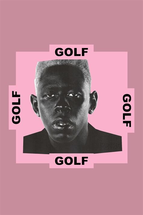 Tyler The Creator 'GOLF' Pink Poster – Posters Plug