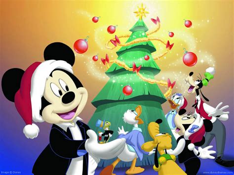 Mickey-Mouse-Christmas - Disney Christmas Wallpaper (27884443) - Fanpop