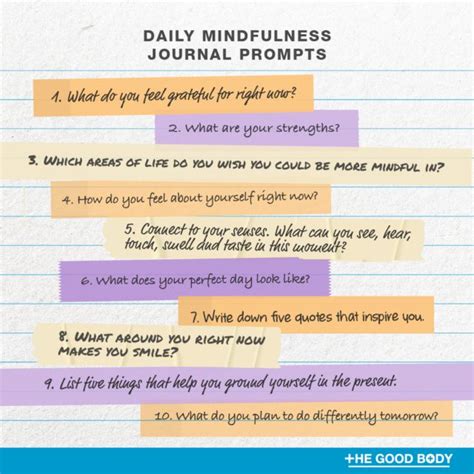 25 Journal Prompts for Mindfulness: Live a More Mindful Life