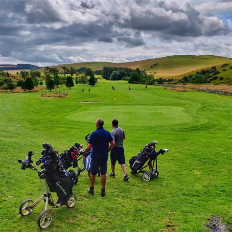 Playing Woll Golf Club in the Scottish Borders 🏴󠁧󠁢󠁳󠁣󠁴󠁿! : golf