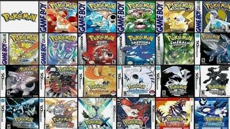 All Pokemon games ever made for the PC | Etsy | All pokemon games, Pokemon games, Pokemon video ...