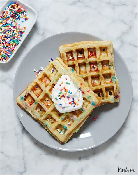 Cake Batter Waffles Unique Waffle Recipes, Waffle Maker Recipes, Pancake Recipes, Cake Batter ...