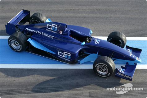 The new Dallara-Renault GP2 Series car at GP2 Series car shakedown