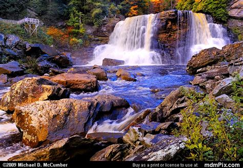 Downstream from Blackwater Falls in West Virginia Picture (Blackwater ...