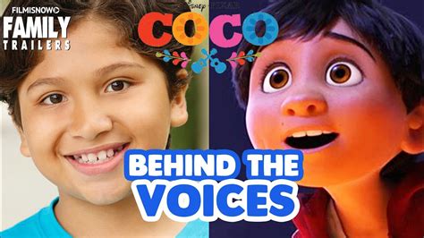 COCO | Behind The Voices of the Disney Pixar Animated Movie - YouTube