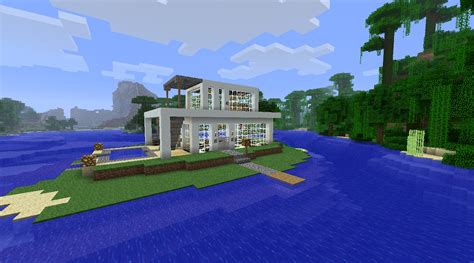 Island House Minecraft Project