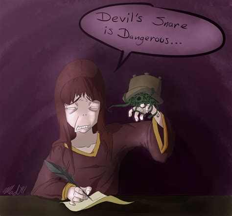 Devil's Snare Devil's Snare... by o0TeaLeaf0o on DeviantArt