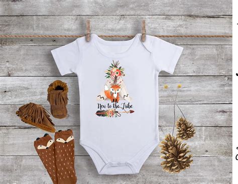 Fox Onesie® Fox Baby Clothes Baby Boy Clothes Boho Baby