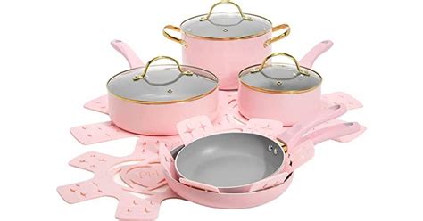 Paris Hilton Epic Cookware Set with lid 12 Parts • Price