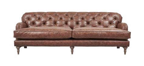 Earl 4 Seater Leather Sofa - Sale Now On!