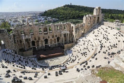 Odeon Herodes Atticus Night Stock Photos - Free & Royalty-Free Stock ...