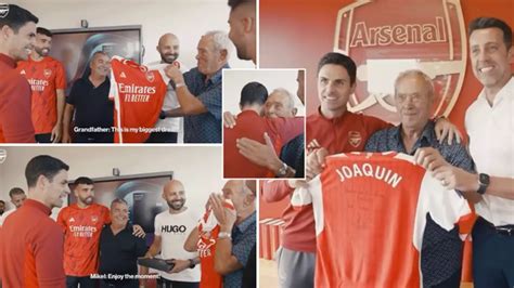 David Raya’s grandfather nearly reduced to tears by Mikel Arteta’s kind gesture - Arsenal ...