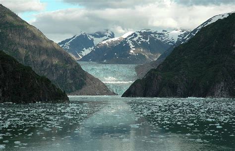 Glacier Approaches - Tracy Arm Fjord by Peter Mulligan