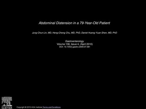 Abdominal Distension in a 79-Year-Old Patient - ppt download