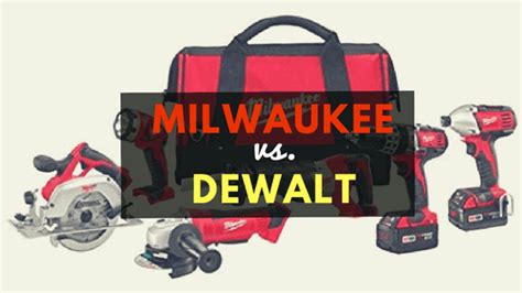 Milwaukee vs. DeWalt - Comparing 2 Iconic Tool Brands