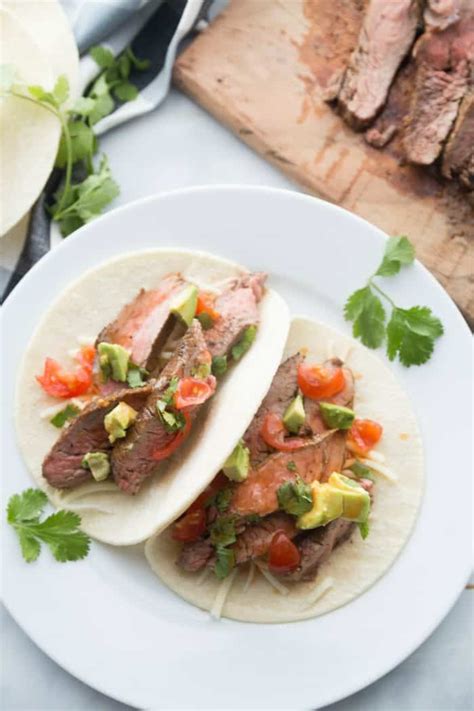 EASY Flank Steak Tacos Recipe - Reluctant Entertainer