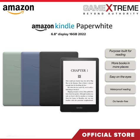 Amazon Kindle Paperwhite 16GB 11th Gen Waterproof with Adjustable Light | Lazada PH