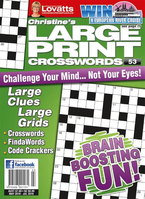 Colossus Crosswords Magazine – Lovatts Crossword Puzzles Games & Trivia – Printable Lovatts ...