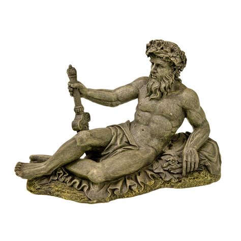 EE-5663 – Exotic Environments® Neptune Statue – Large – Blue Ribbon Pet ...